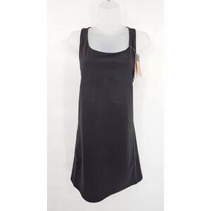 North Face Women's L Black Arque Hike Jersey Knit Scoop Neck Racerback Dress NWT